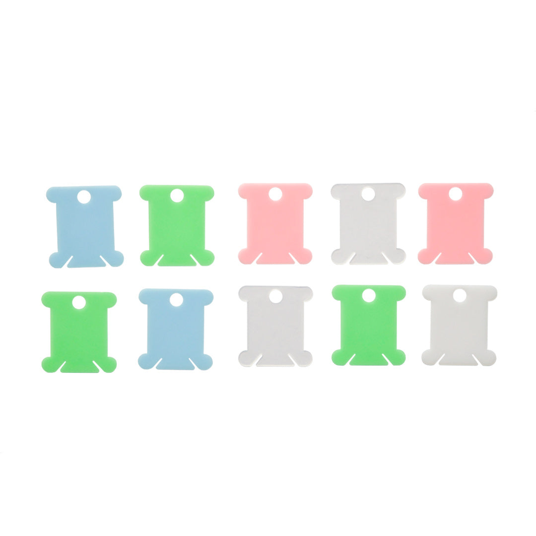 Huesos plásticos para hilos