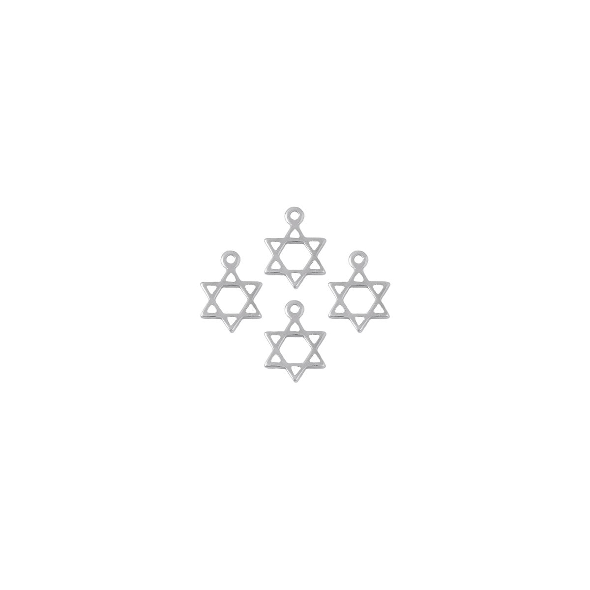 Dije Estrella De David Níquel