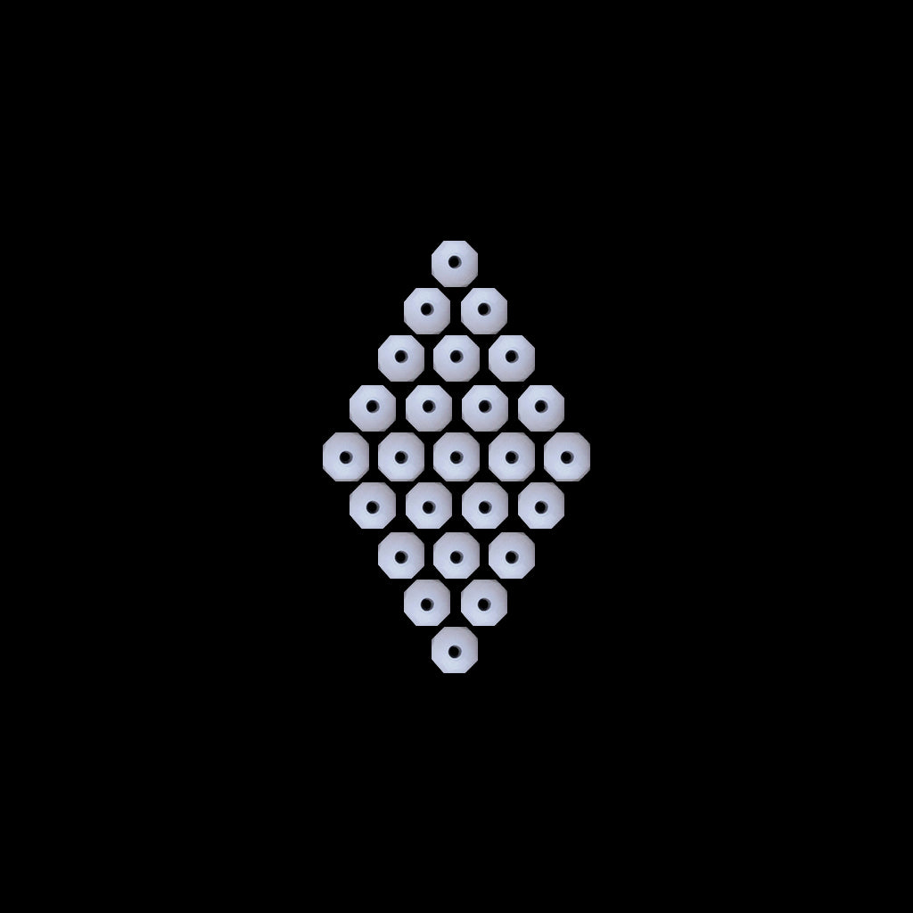 Rondela Vidrio 4mm