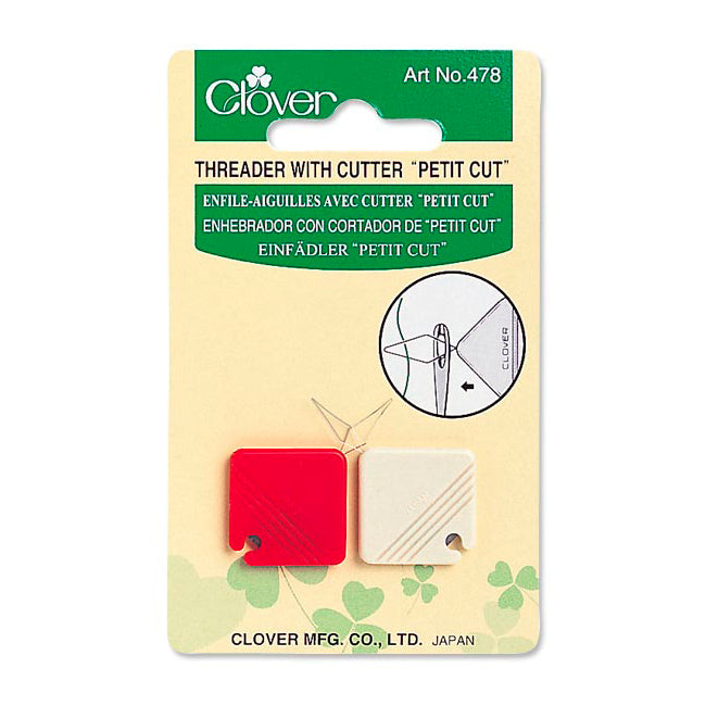 Enhebrador Con Cortador Petit Clover