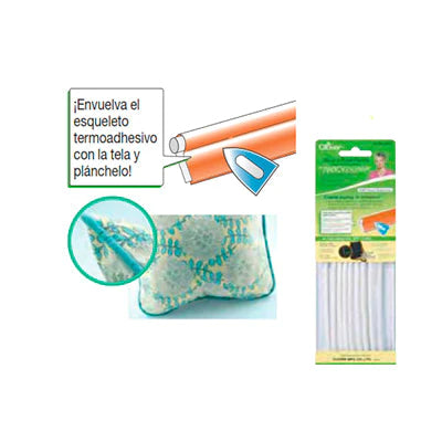 Esqueleto Termoadhesivo Para Ribetes 4mm Clover