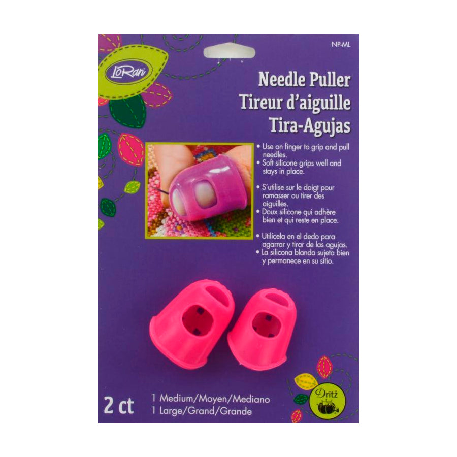 Dedal para agarrar agujas Loran NP-ML