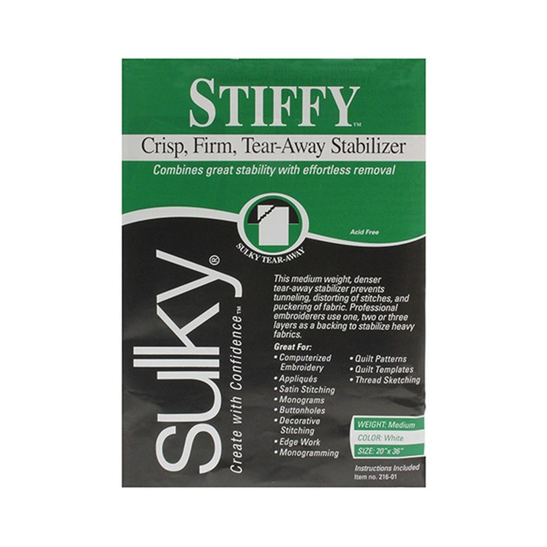 Entretela Sulky Stiffy media para rasgar