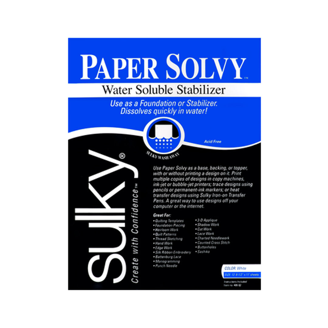 Papel soluble Sulky Solvy Stabilizer