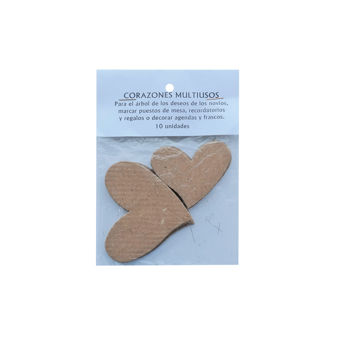 Corazones Multiusos 6x6 cm