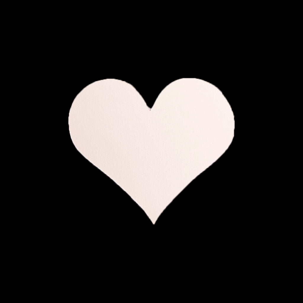 Corazones Cartulina 9x8 cm