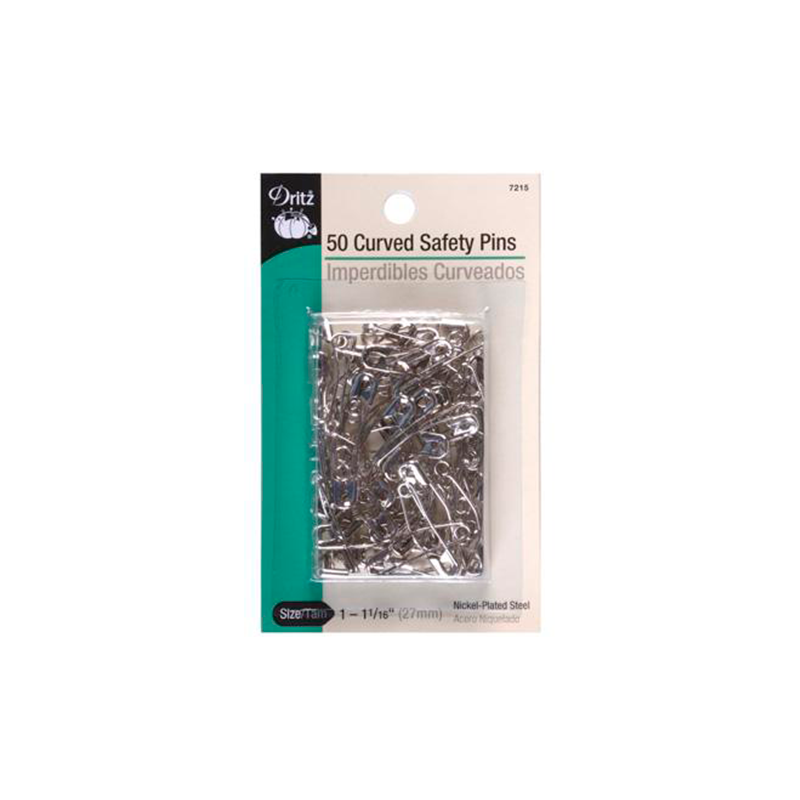 Ganchos Imperdibles Curvo Dritz 7215