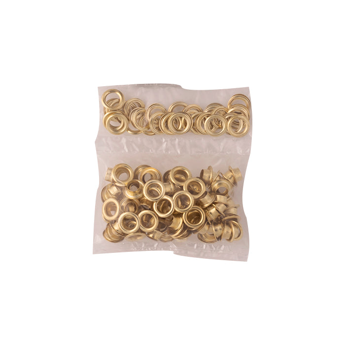 Ojalete Metálico Dorado