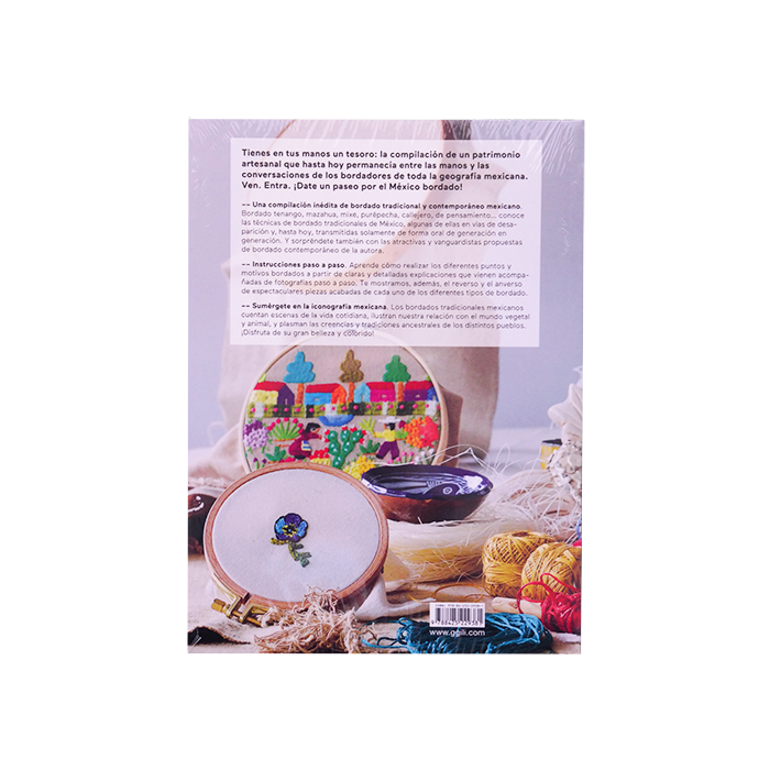 Libro México Bordado de Tradición al Punto