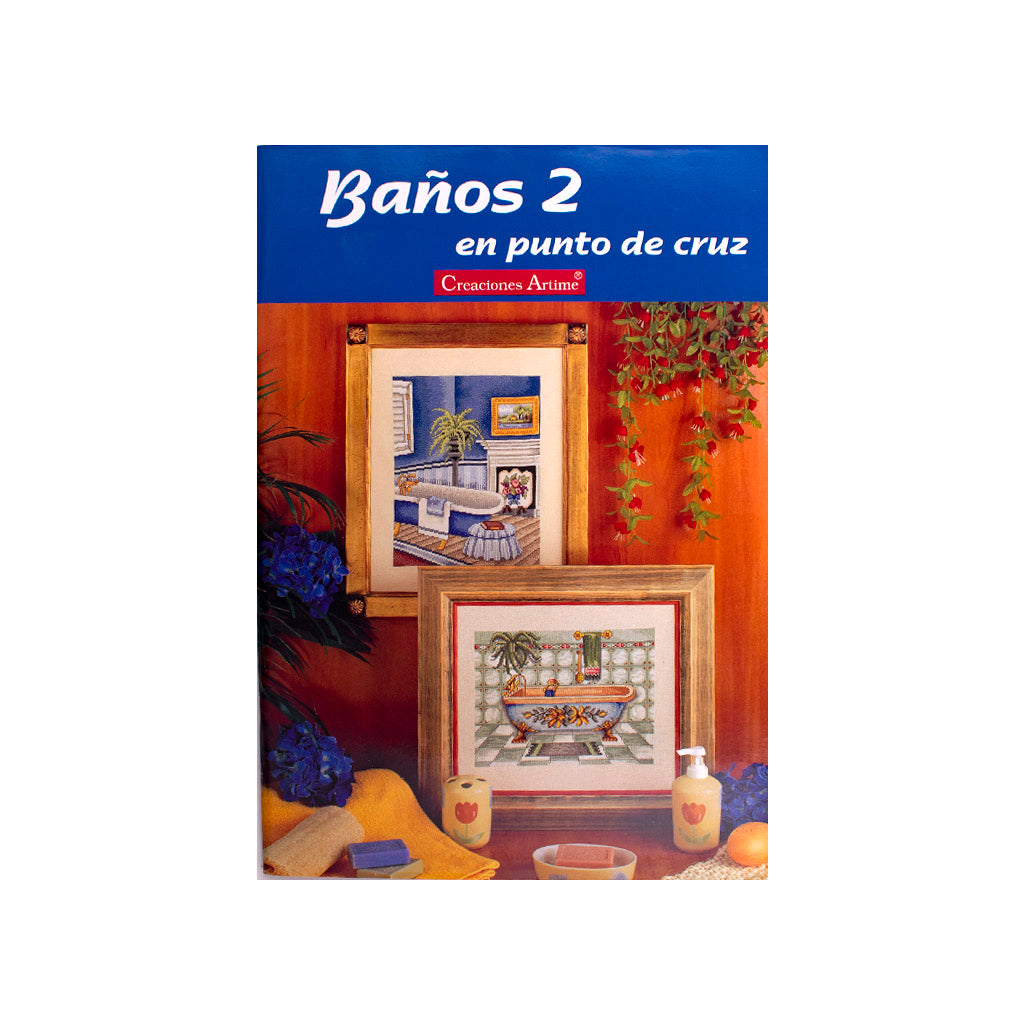 Revista Baños Punto De Cruz Creaciones Artime # 2
