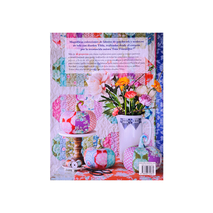 Libro Labores de patchwork y muñecos tela