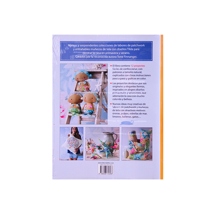 Libro Labores para casa muñecos tela