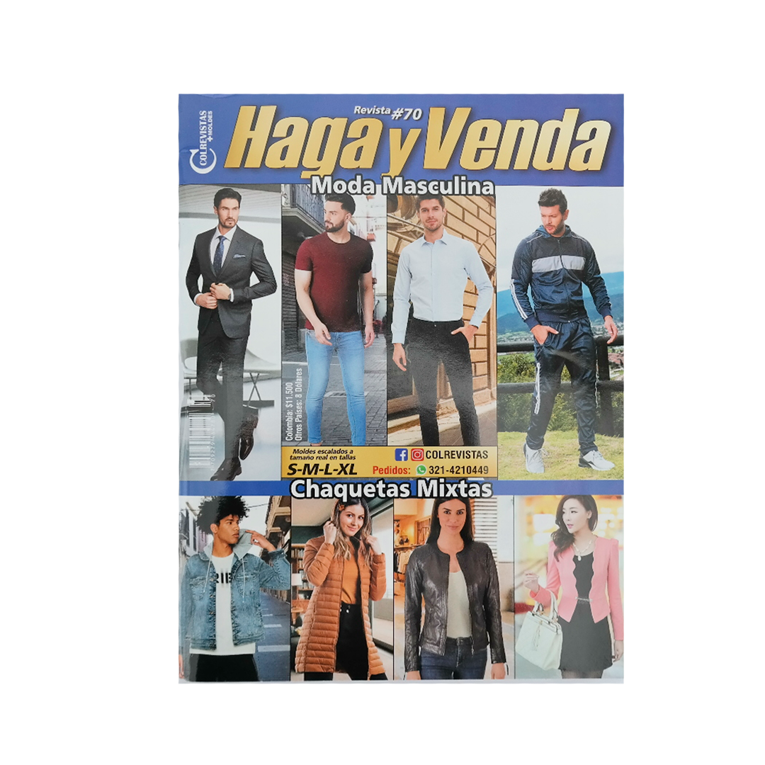 Revista Haga y Venda Moda Masculina #70