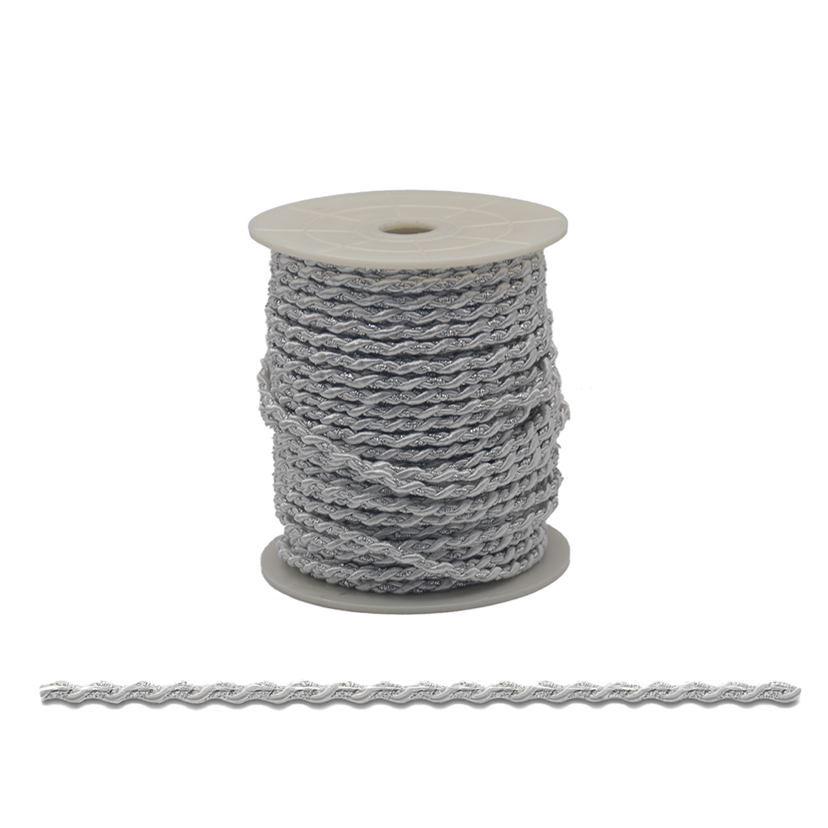 Cordón Trenzado Lurex 3mm