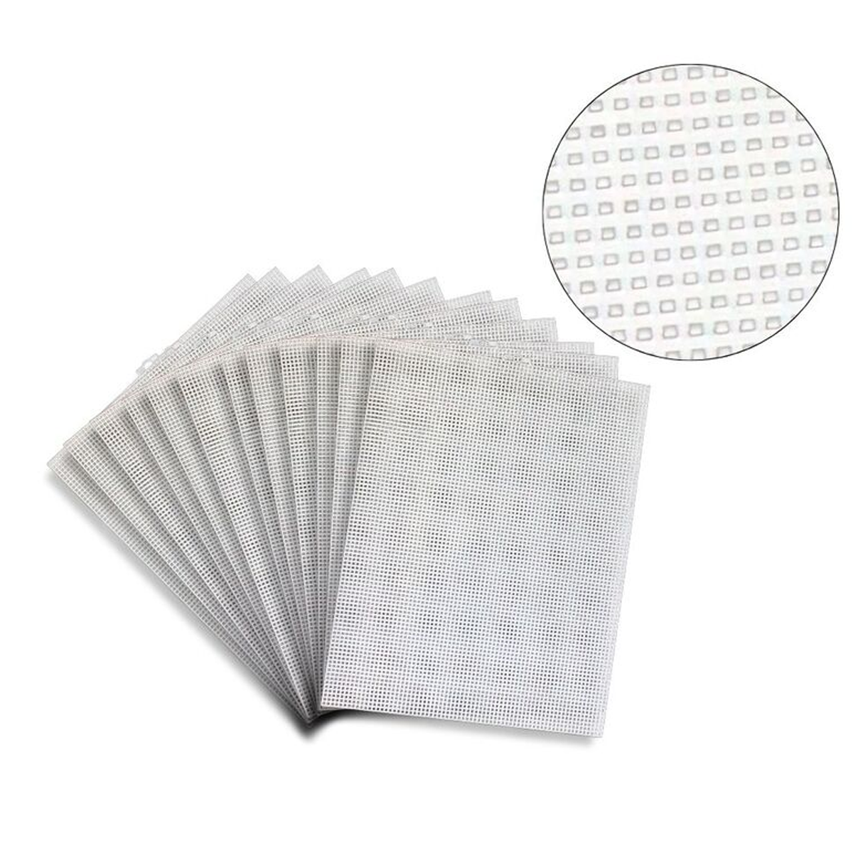 Rejilla plástica rectangular