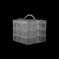 Organizador plástico 3 cuerpos pequeños