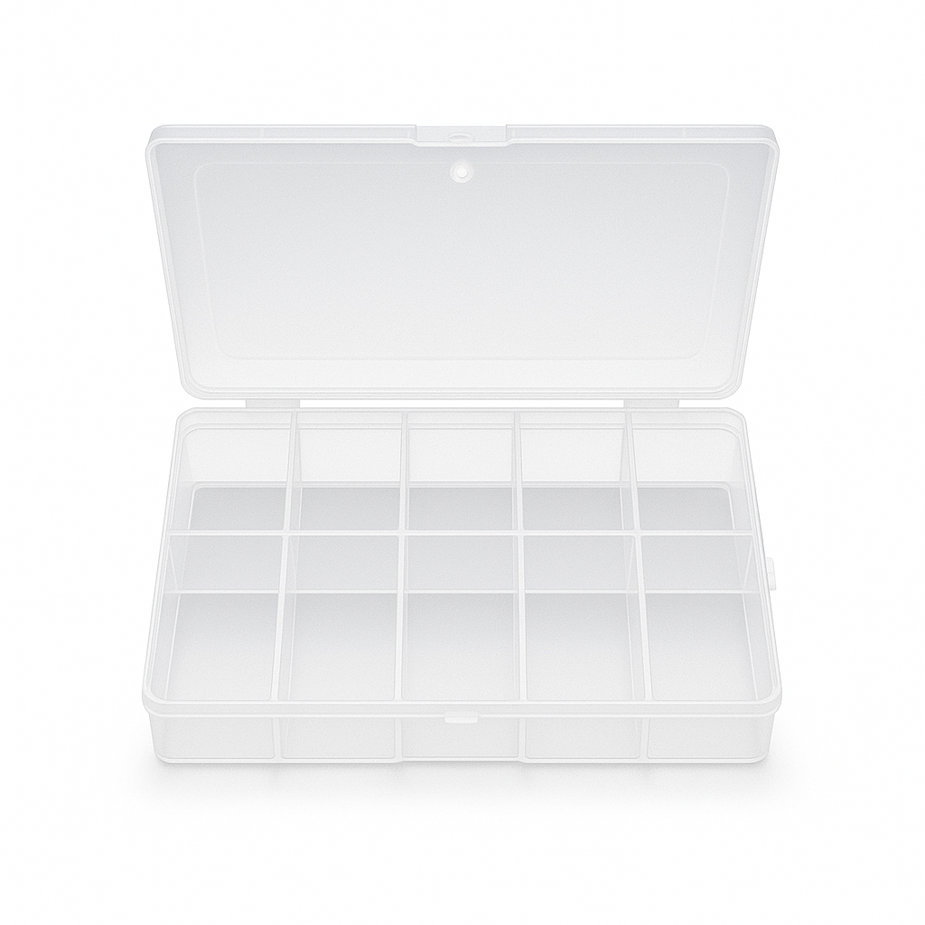 Organizador Plástico con tapa