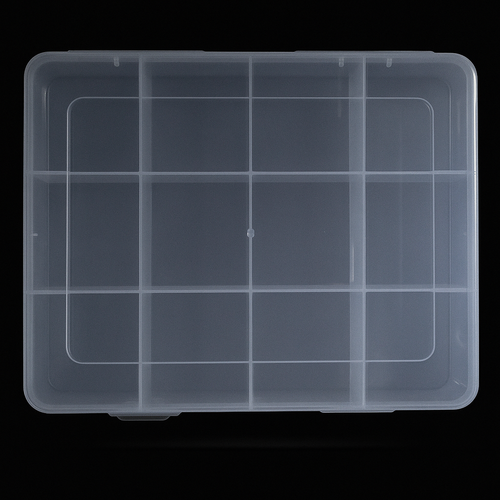 Organizador Plástico con tapa