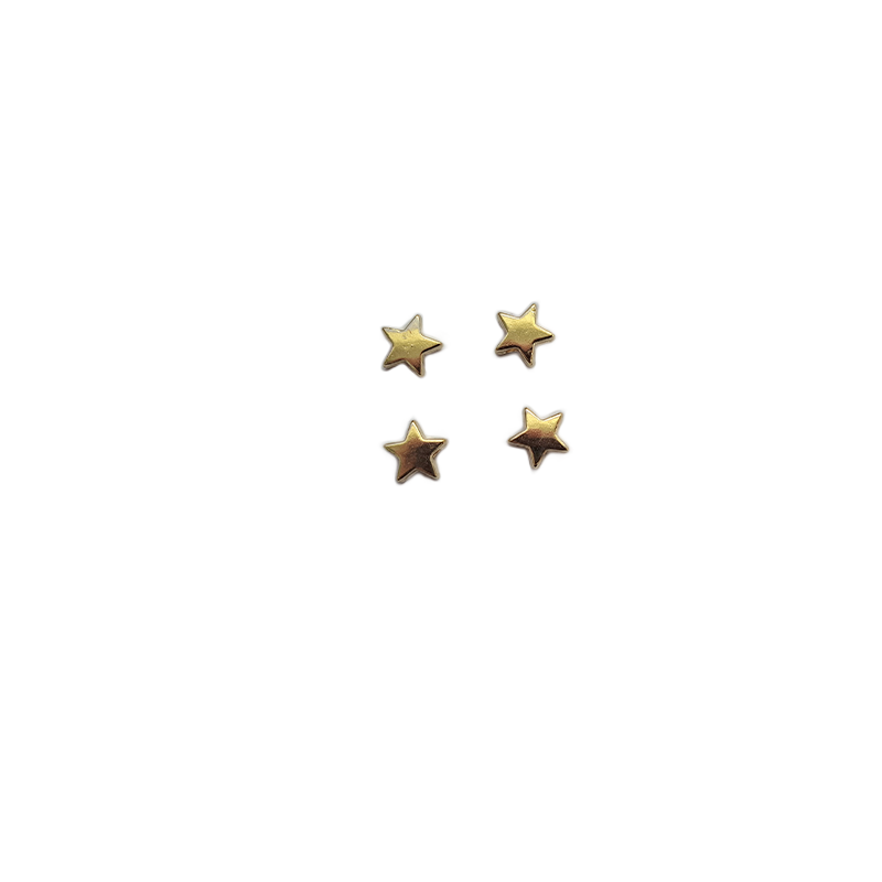 Separador Estrella 10mm Dorado