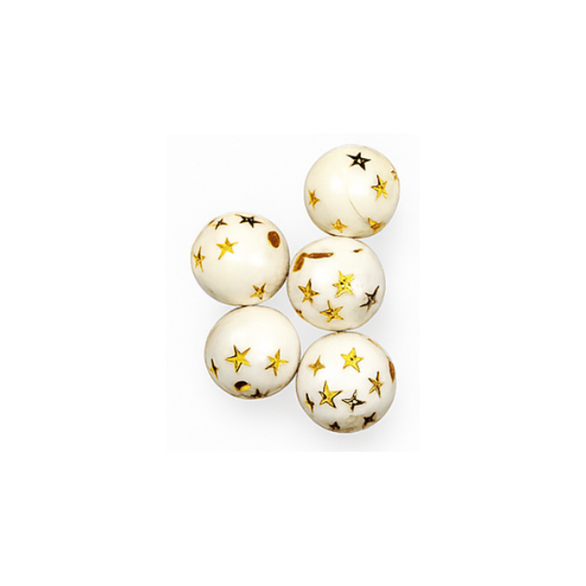 Pepa Sintetica Bola Estrella 5mm