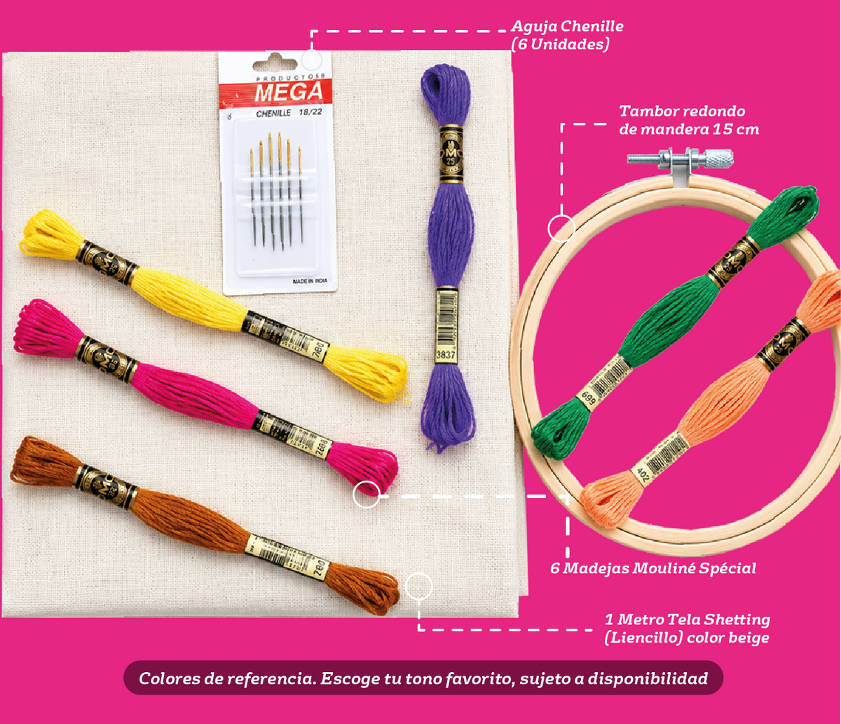 Kit Bordado Básico