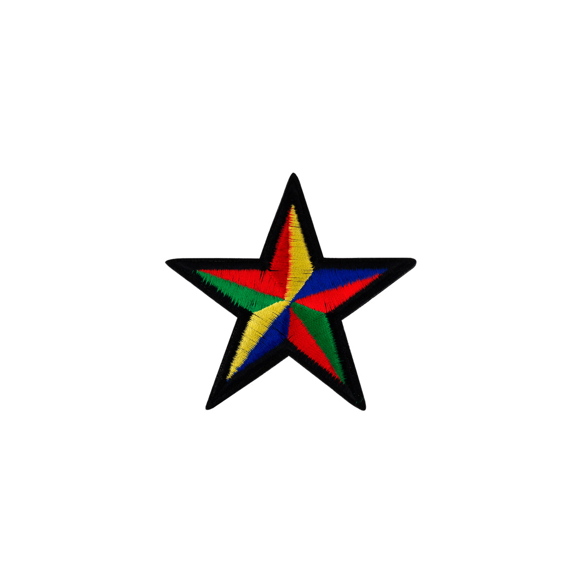 Aplique Estrella Tricolor 8.5cm