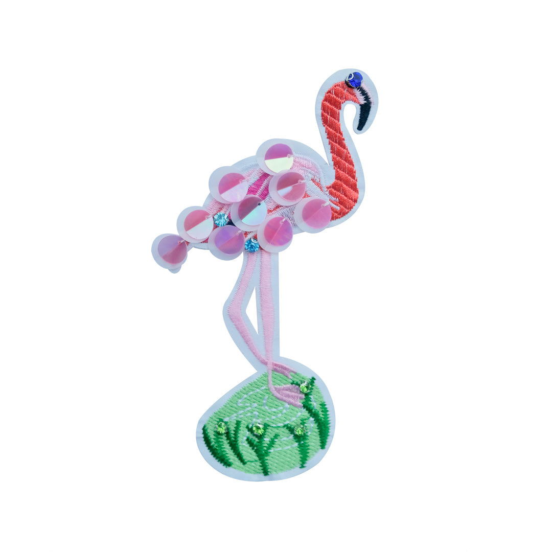 Aplique Flamingo Salmon Rosado