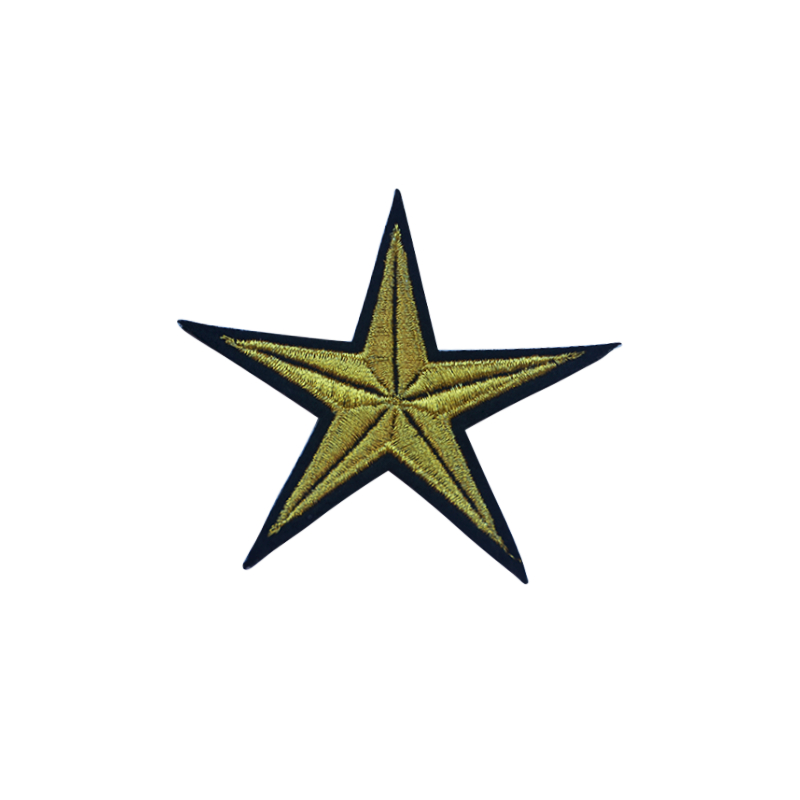 Aplique Estrella Dorada 8.5cm