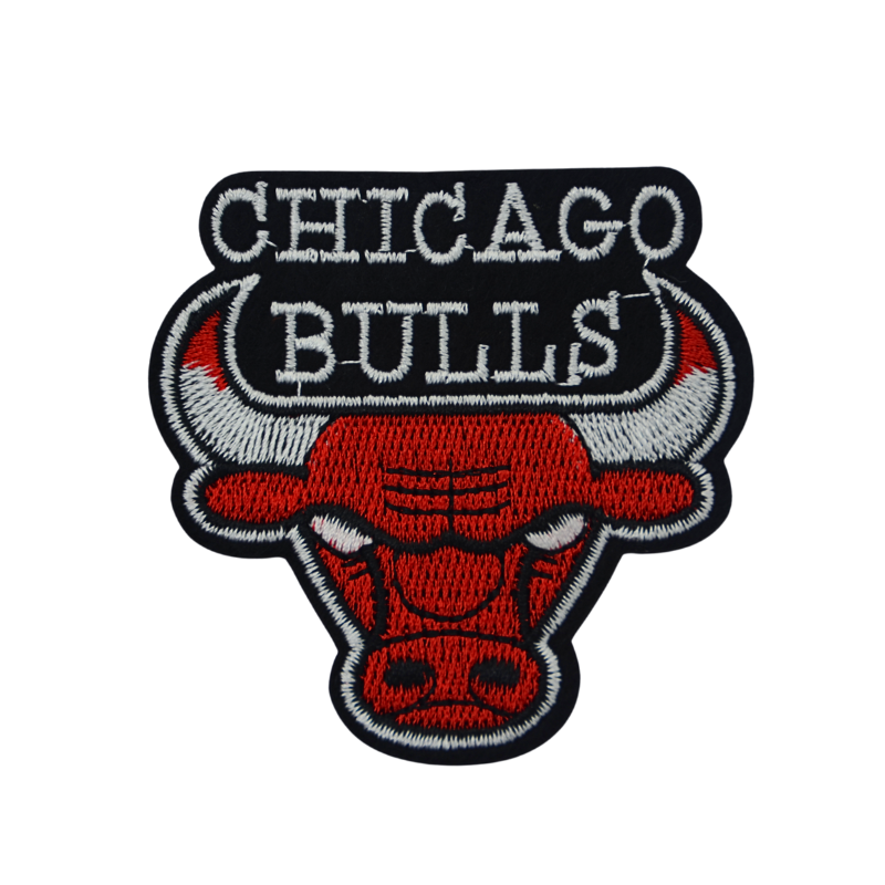 Aplique Toro Bull 7.5x7.5 cm Rojo