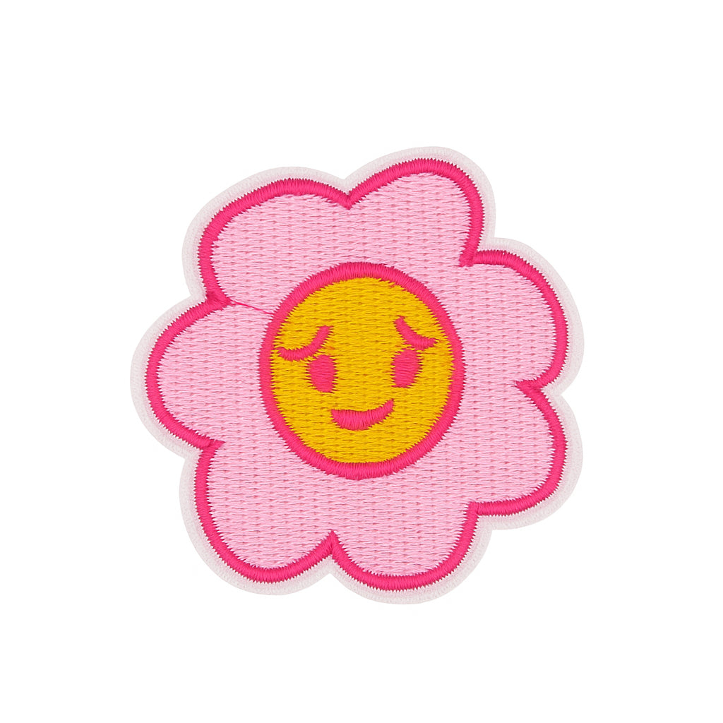 Aplique Flor Carita Feliz 5cm