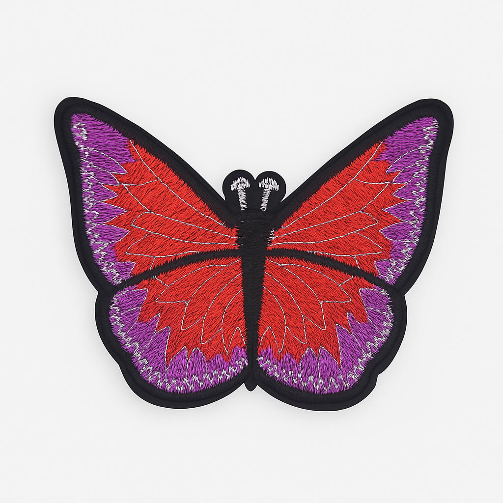 Aplique Al Calor Mariposa 10x14cm
