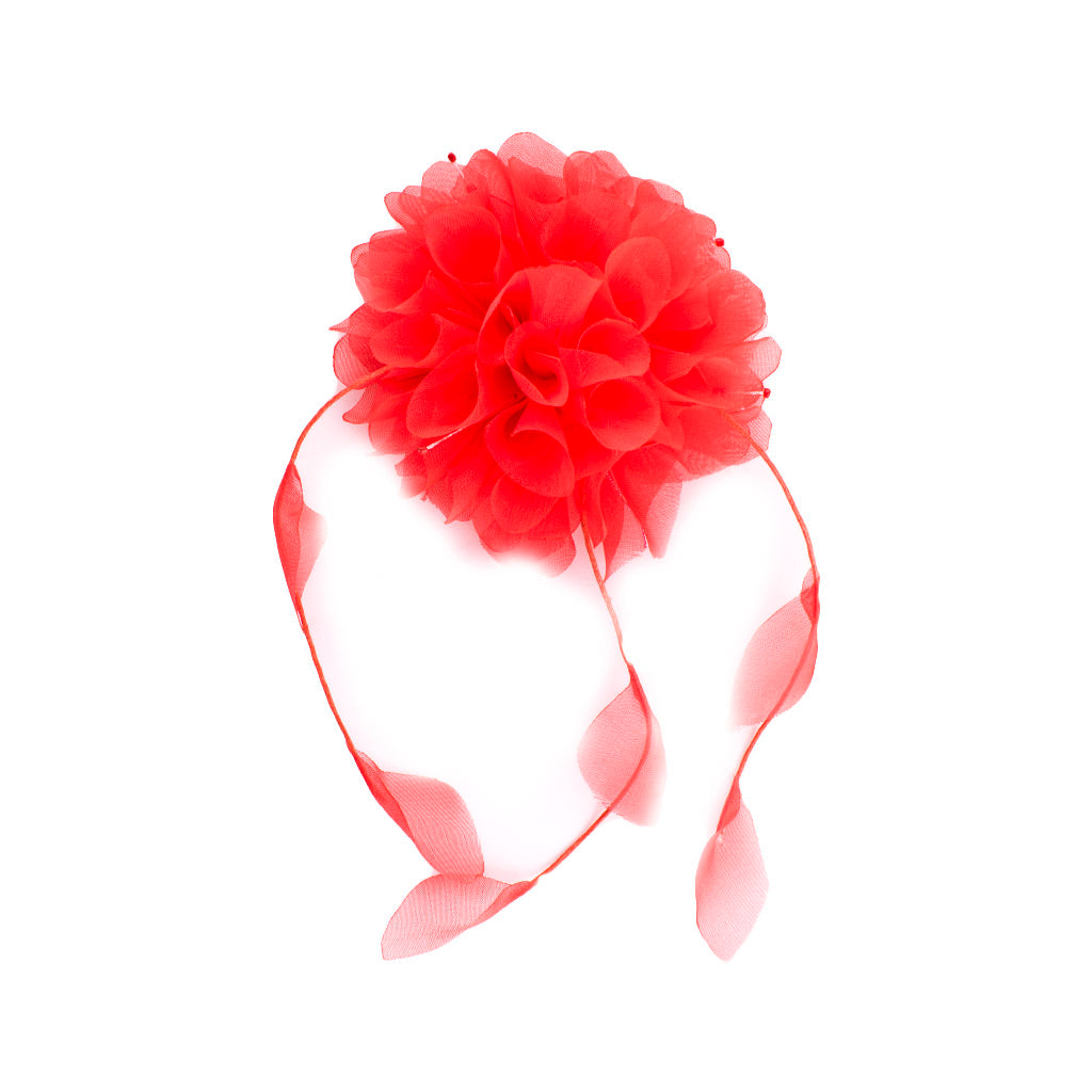 Flor Organza 9cm