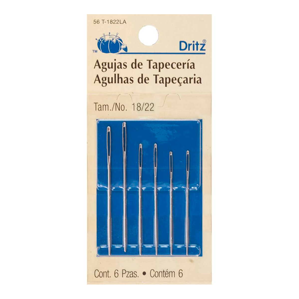 Aguja Dritz Tapicería #18/22