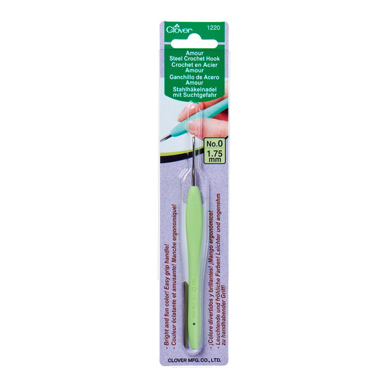 Aguja Crochet Amour Ergonómica Clover