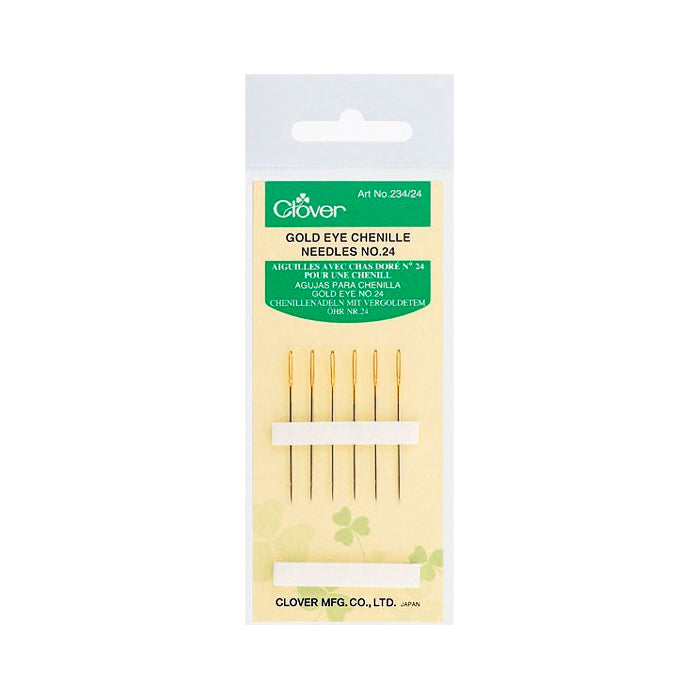 Aguja de ojo dorado Chenilla Clover