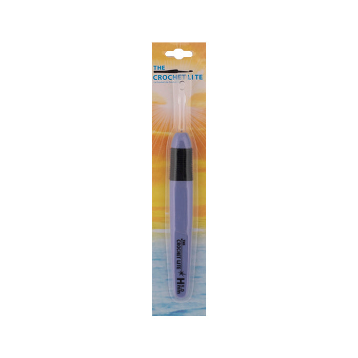Aguja Crochet Con Luz