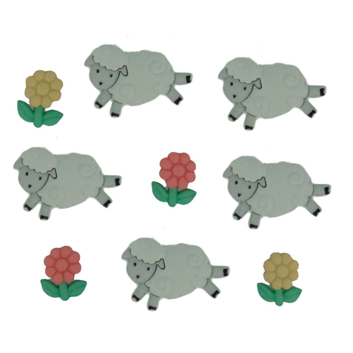 Botones Counting Sheep