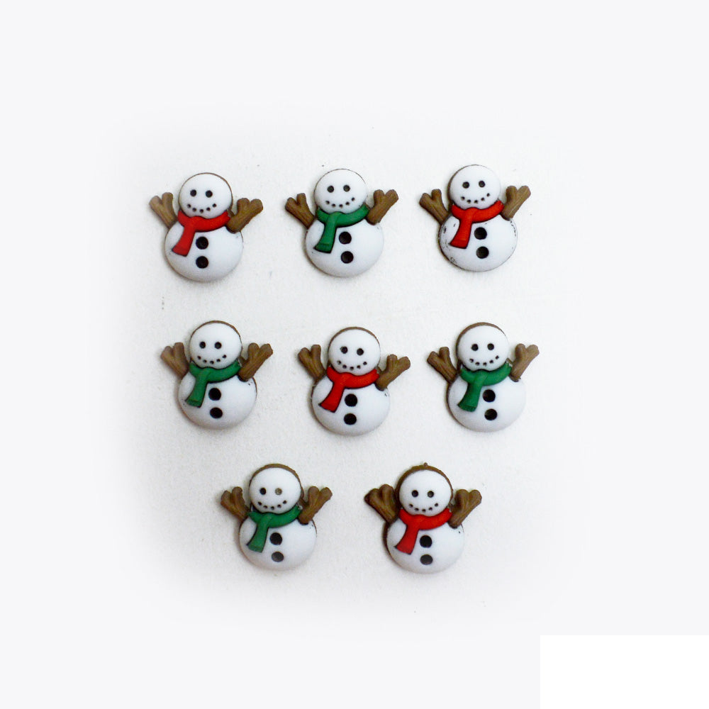 Botones Sew Cute Snowmen