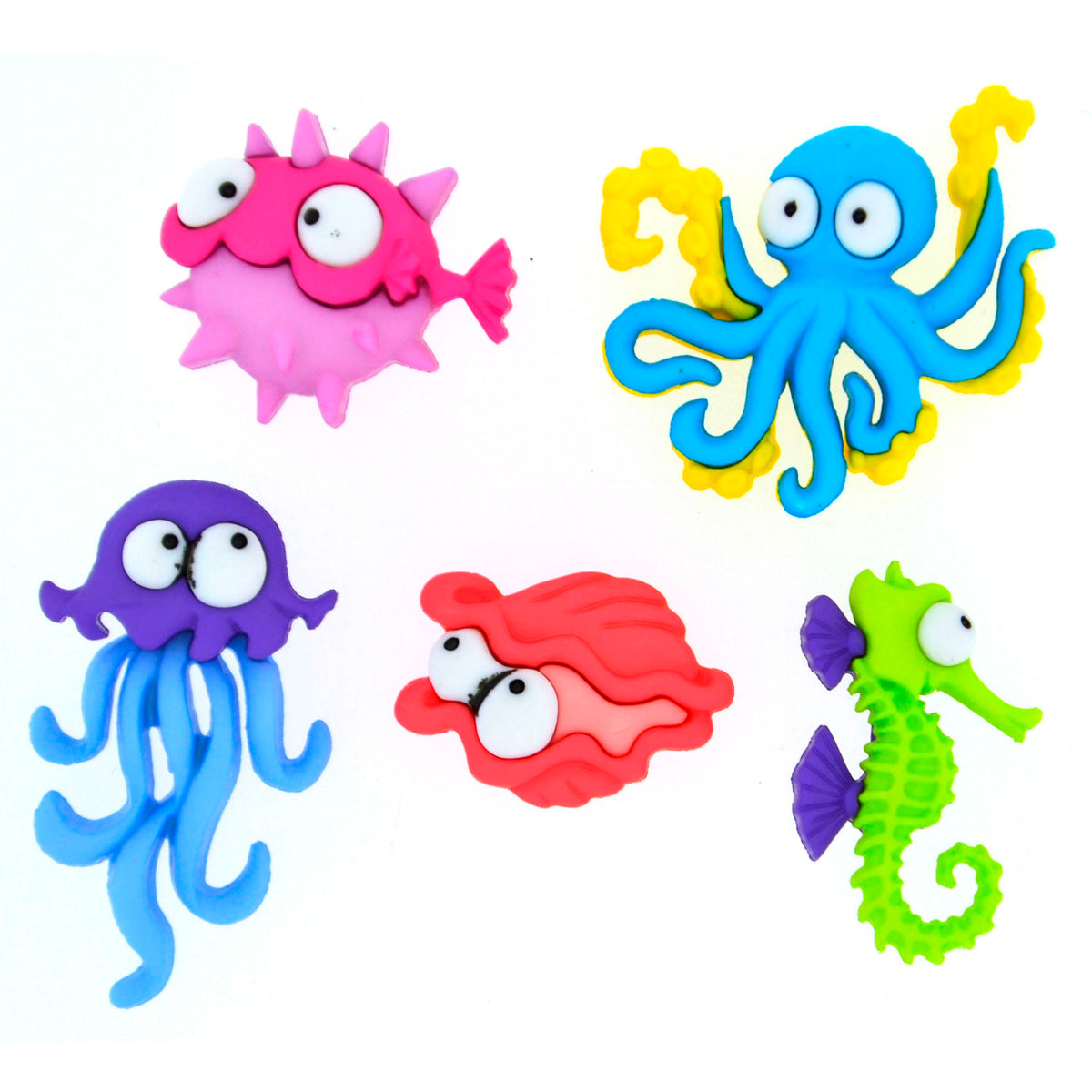 Botones Creatures Of The Sea