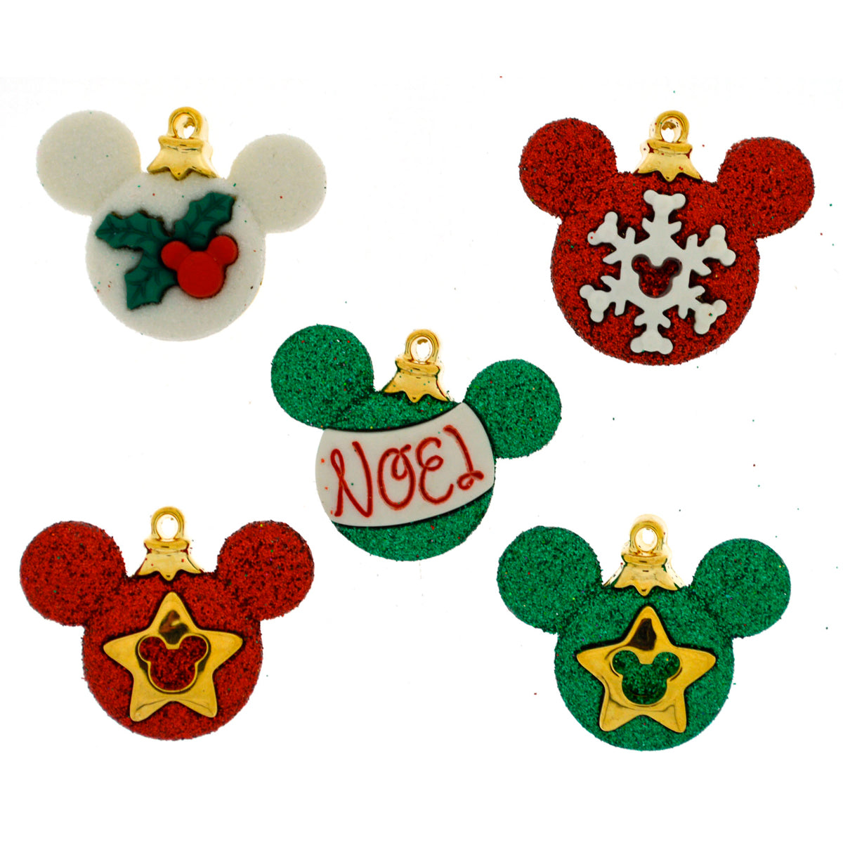 Botones Mickey Ornaments