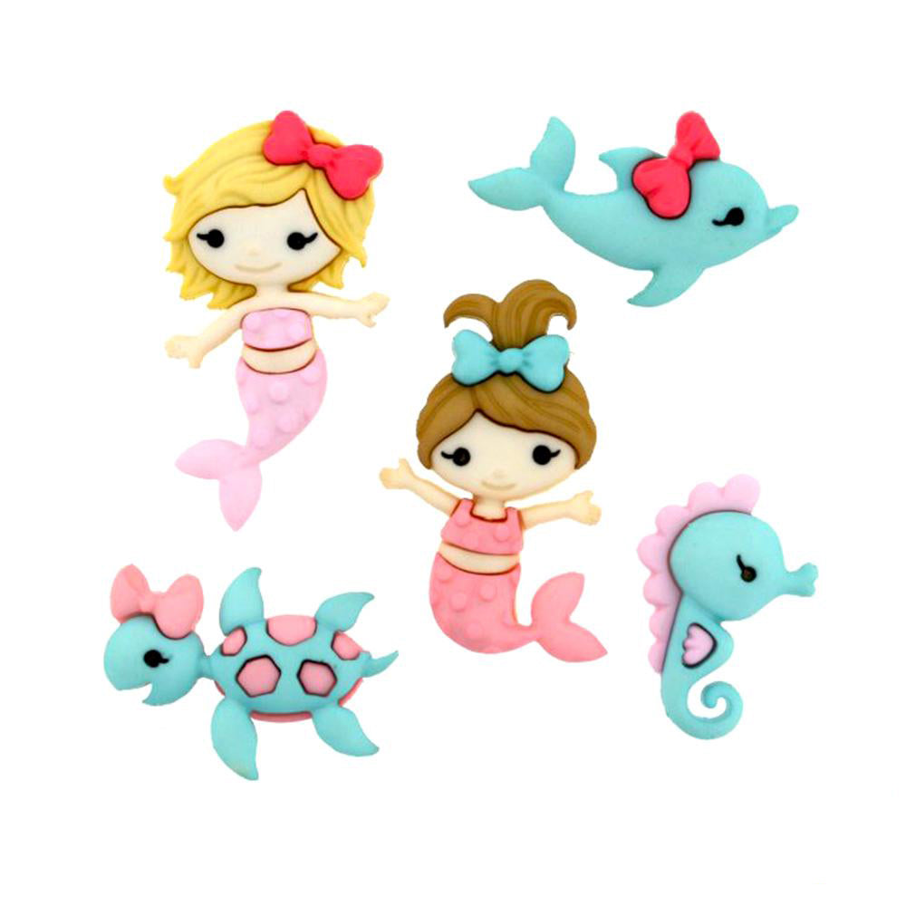 Botones Mermaid Kisses