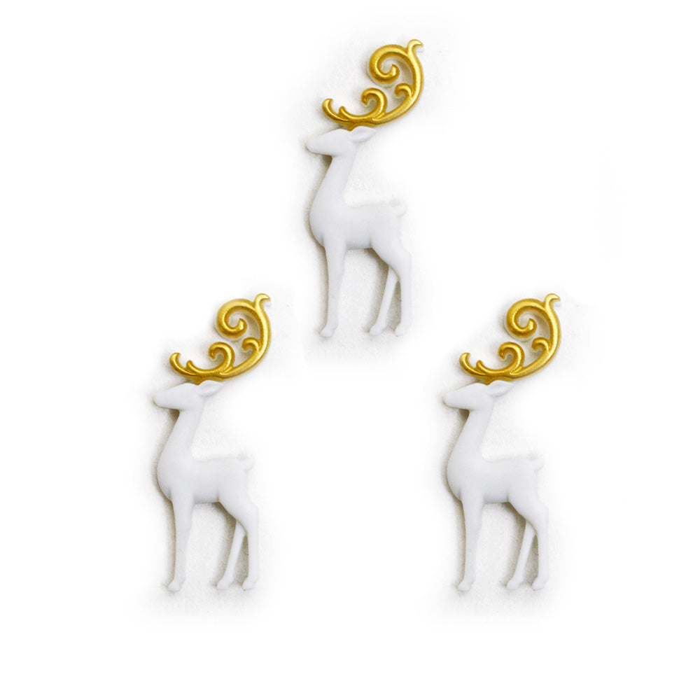 Botones Elegant Reindeer