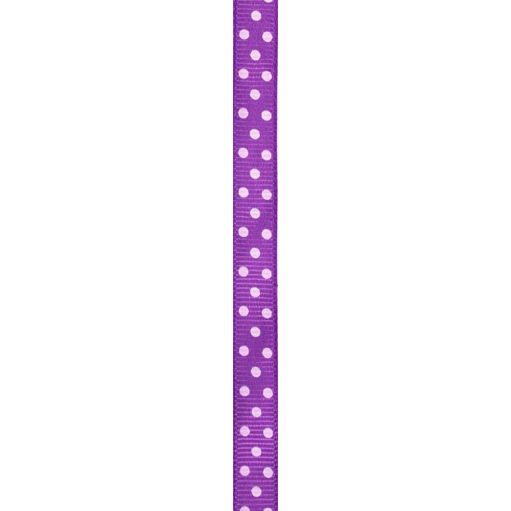 Cinta Faya Estampada Puntos 1 cm