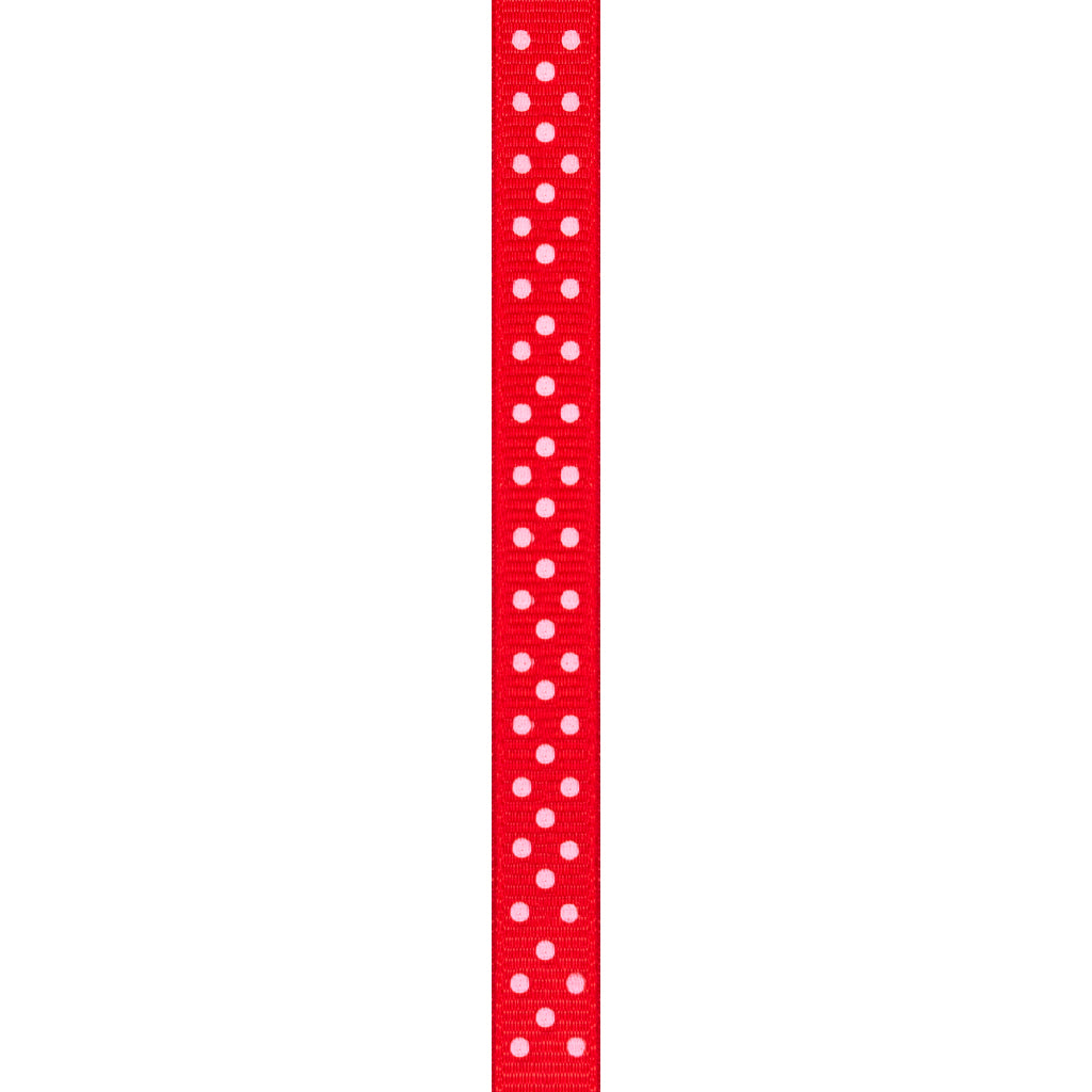 Cinta Faya Estampada Puntos 1 cm