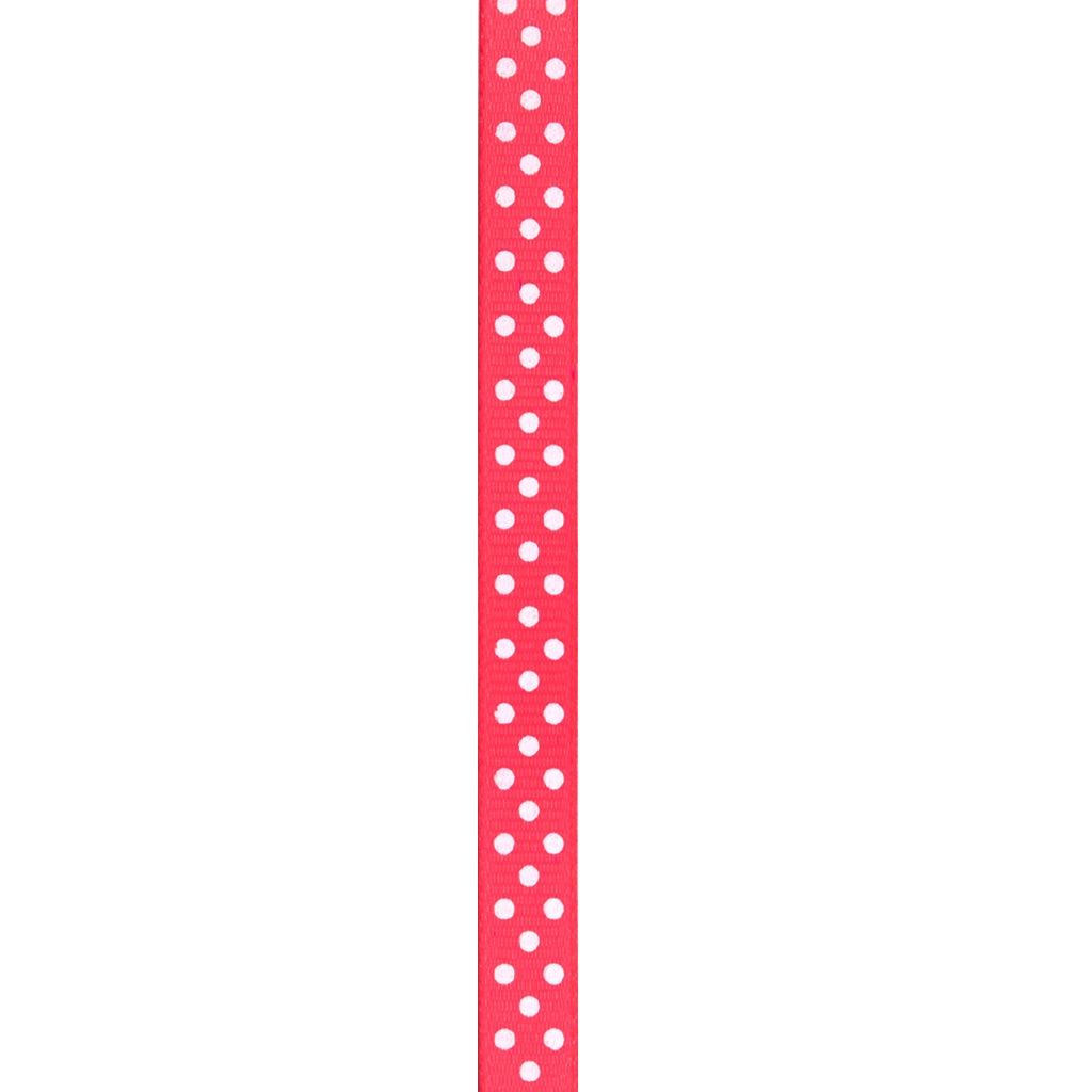 Cinta Faya Estampada Puntos 1 cm
