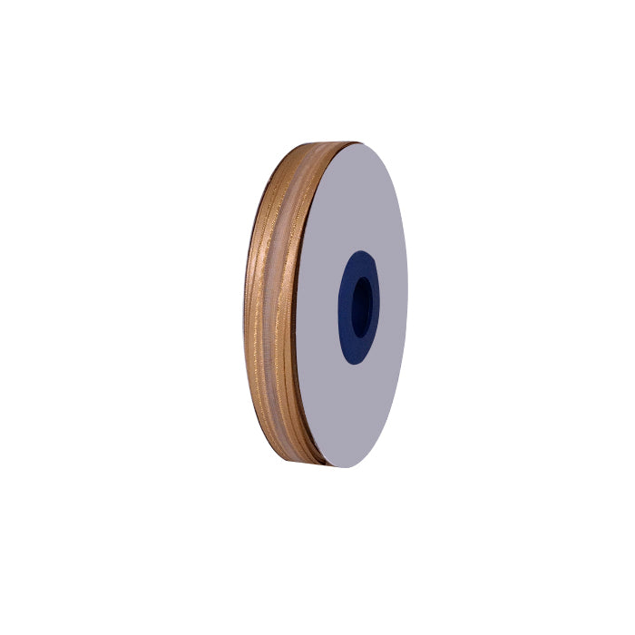 Cinta Tull Satín Lurex Oro 10 mm