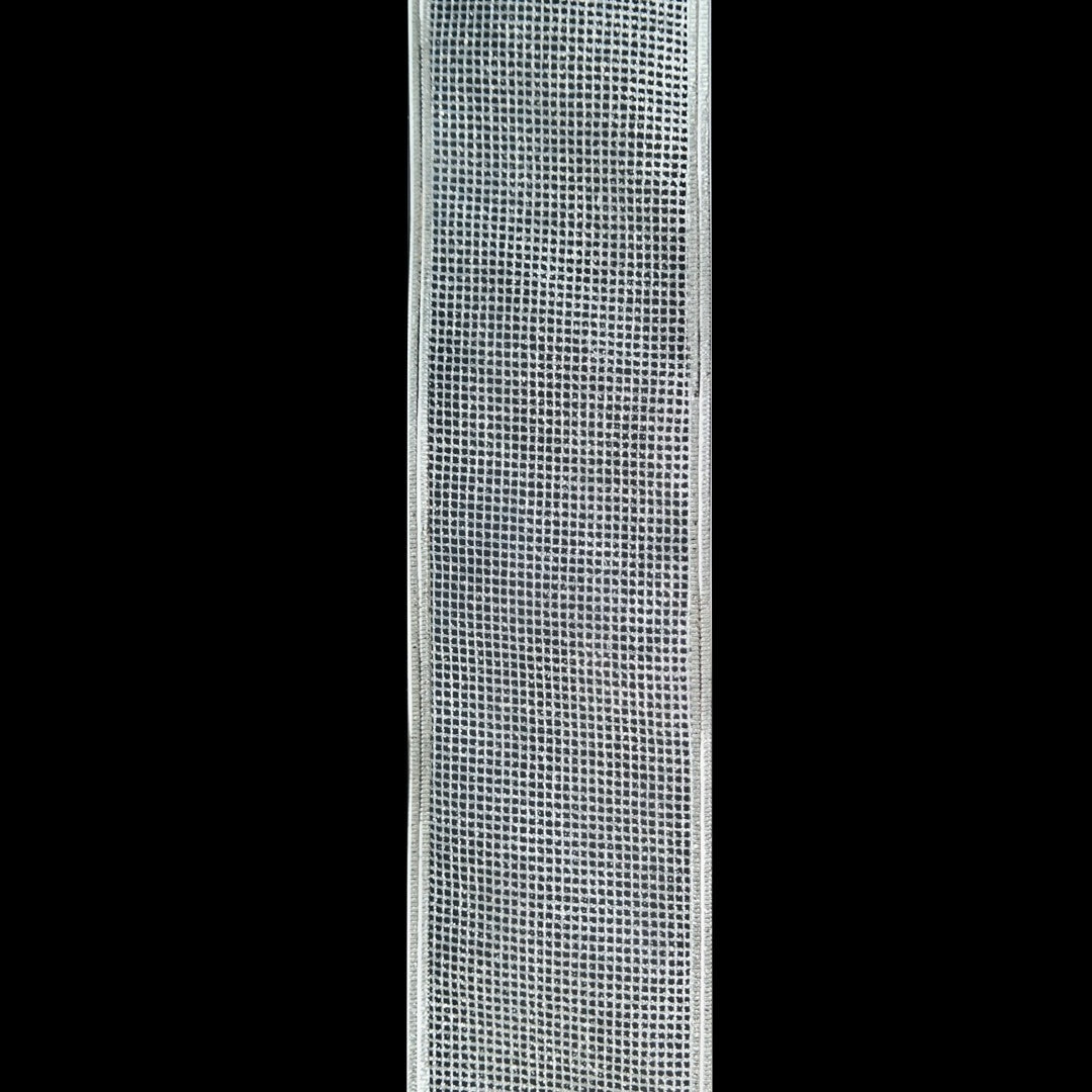 Cinta Navidad Alambrada 6.5 cm Malla