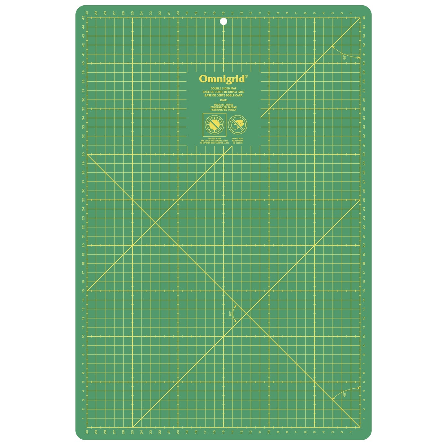 Tabla para Quilting Doble Cara Omnigrid 12x18" 24MDS