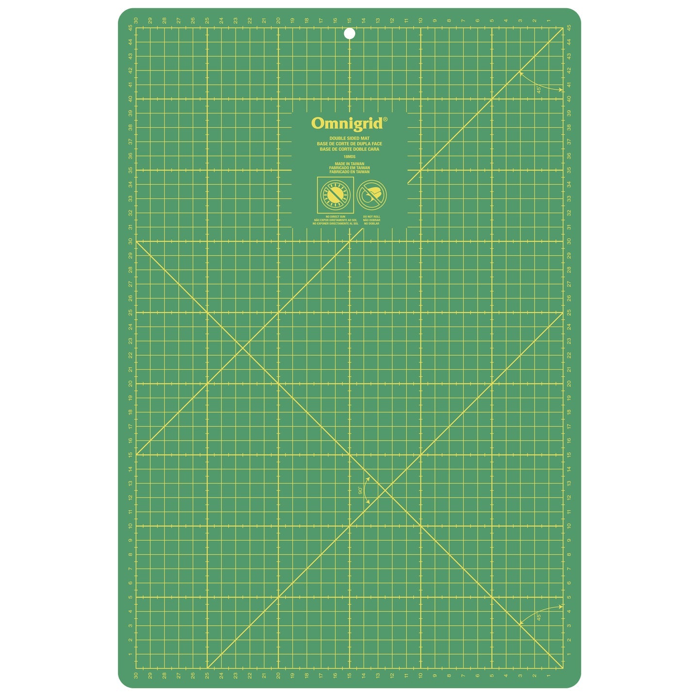 Tabla para Quilting Doble Cara Omnigrid 12x18" 24MDS