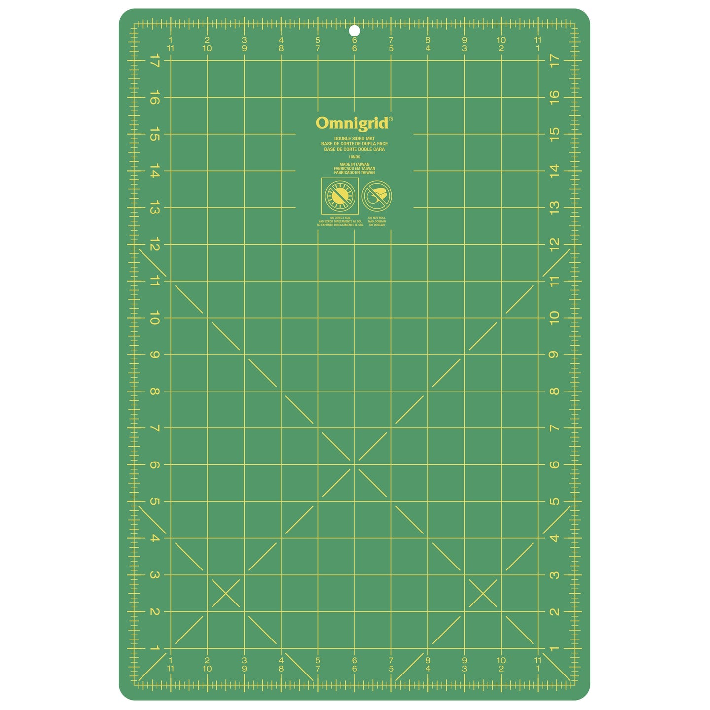 Tabla para Quilting Doble Cara Omnigrid 12x18" 24MDS